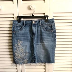Democracy Jean Skirt